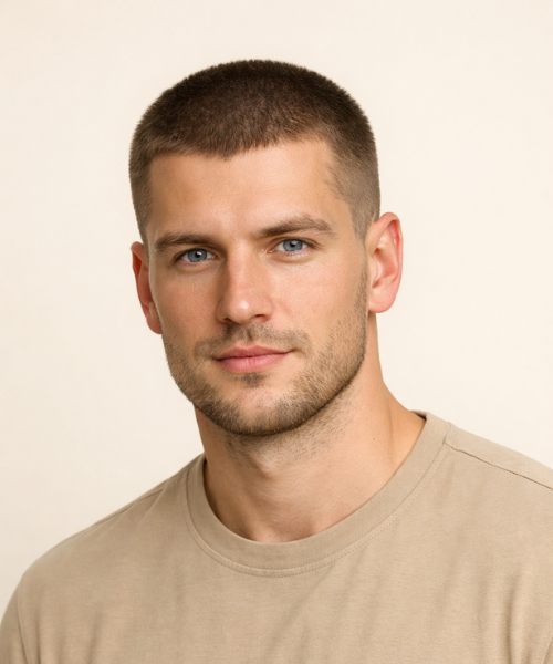 Long Buzz Cut Hairstyle