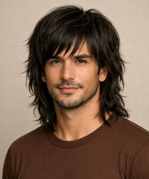 Long Shag Haircut Styling