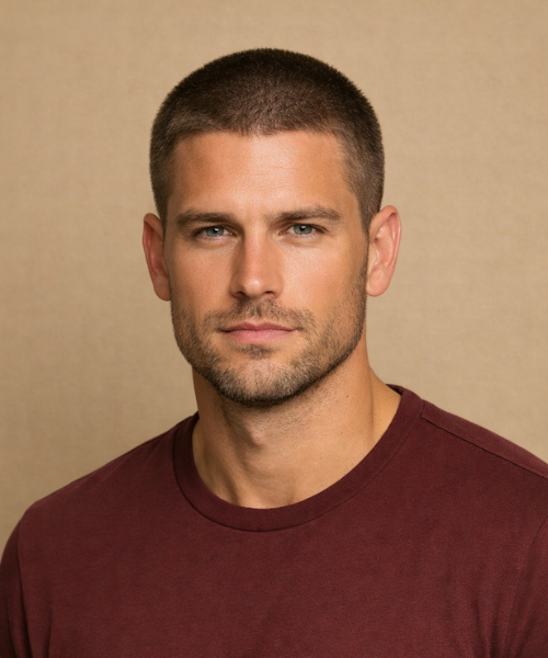 A Versatile Buzz Cut for Everyday Wear
