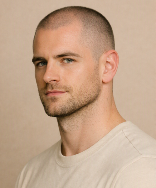 A Confident and Timeless Hairstyle