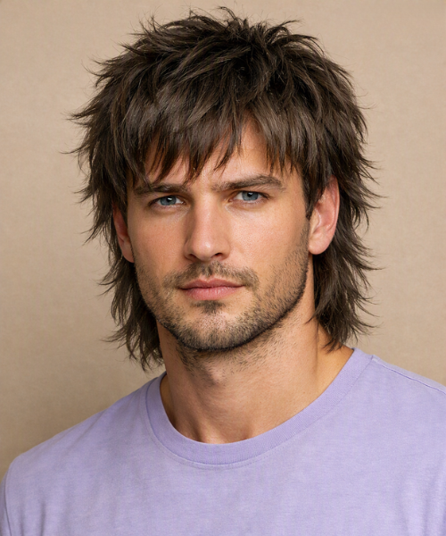 Shag Wolf Cut Is Easy to Style