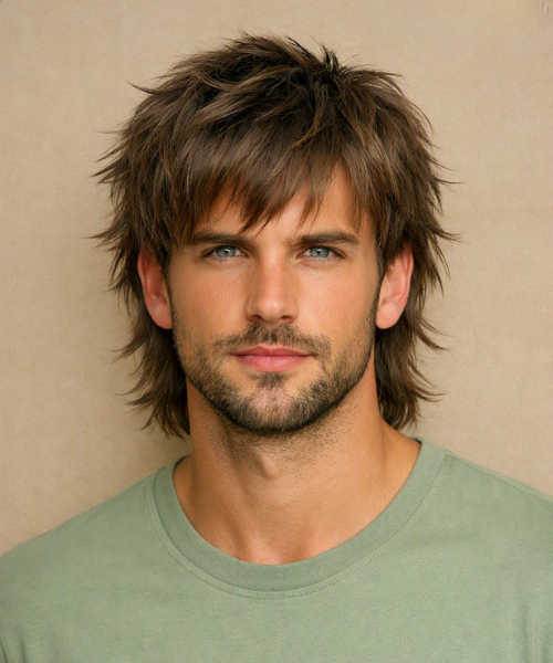 Shaggy Wolf Cut Hairdesign