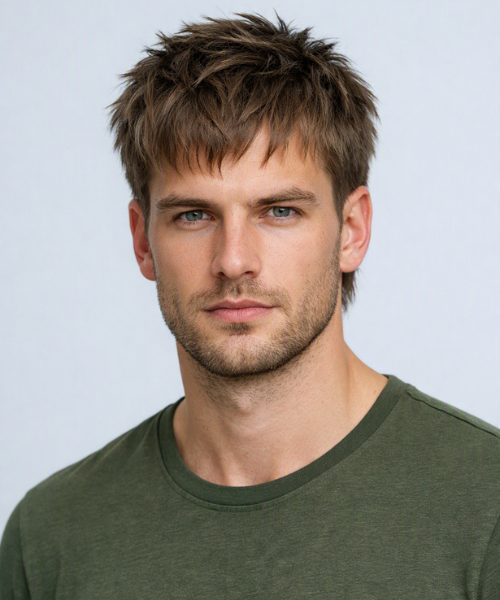 Short Wolf Cut Hairdesign