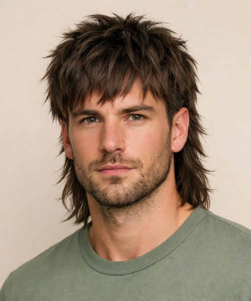Wolf Cut Mullet Hairs