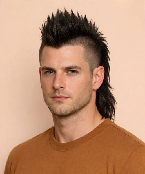 Classic Mohawk Mullet