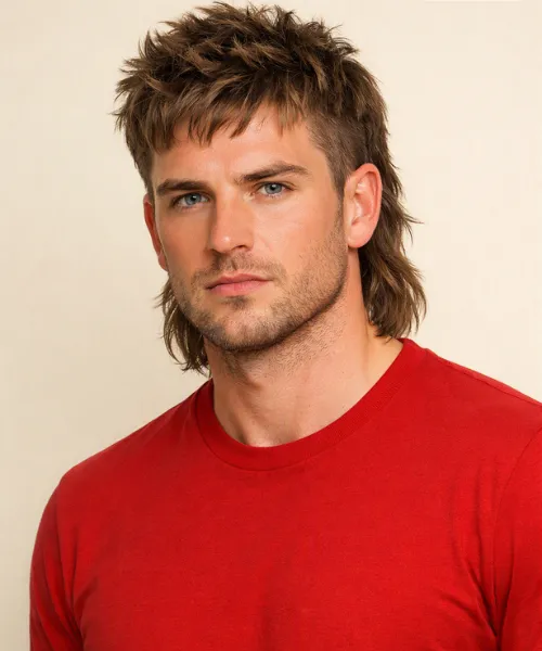 Corte Mullet With Texture