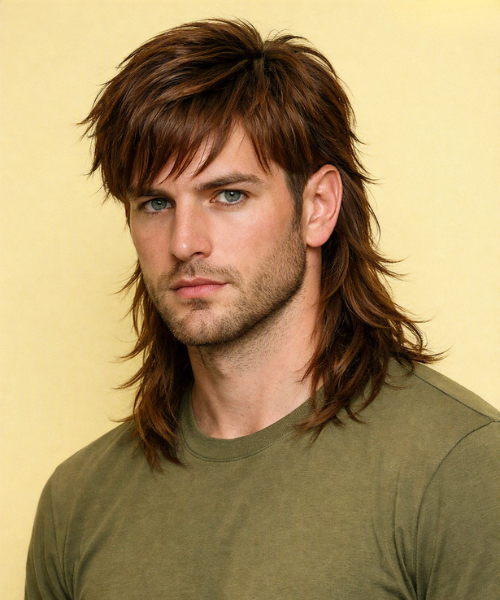 Layered Long Mullet