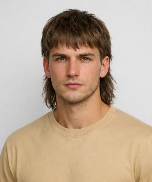Natural Soft Mullet