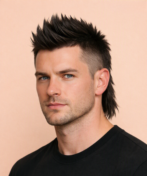 Short Mohawk Mullet