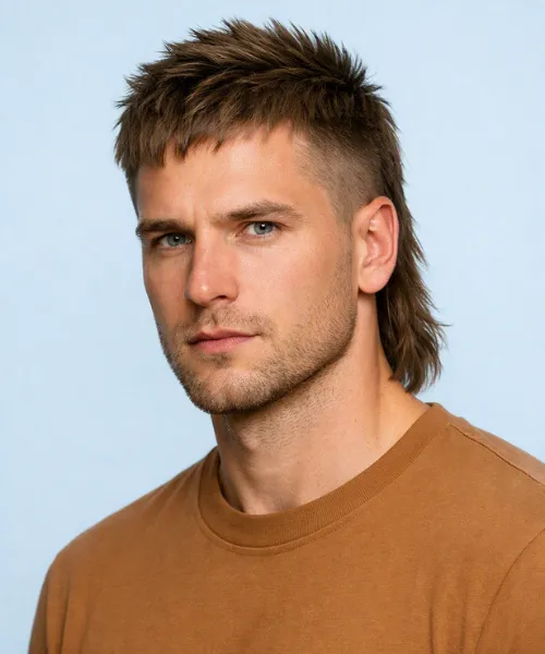 Short Mullet Haircut Ideas For Men