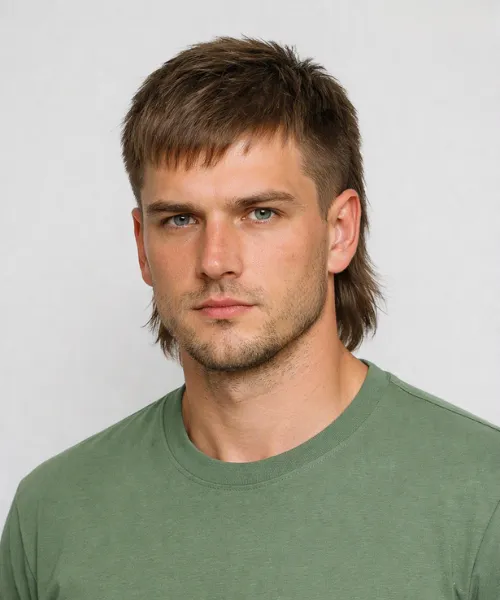 Short Soft Mullet