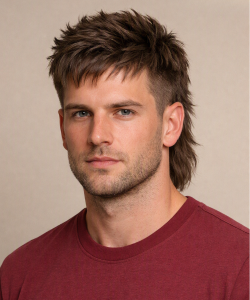 Textured Taper Mullet Amazing Hairs