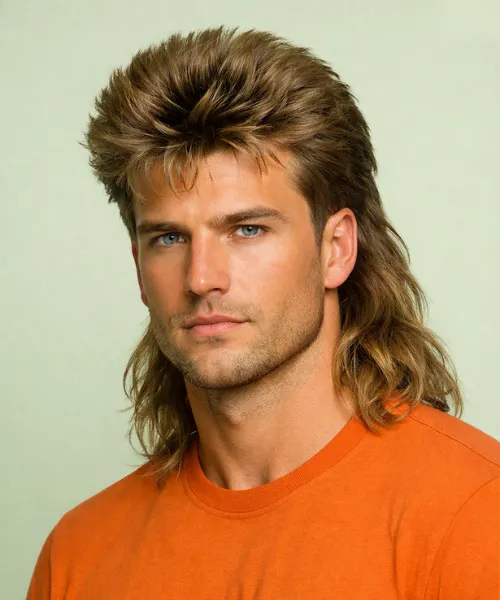 The OG 80s Mullet Hairstyle